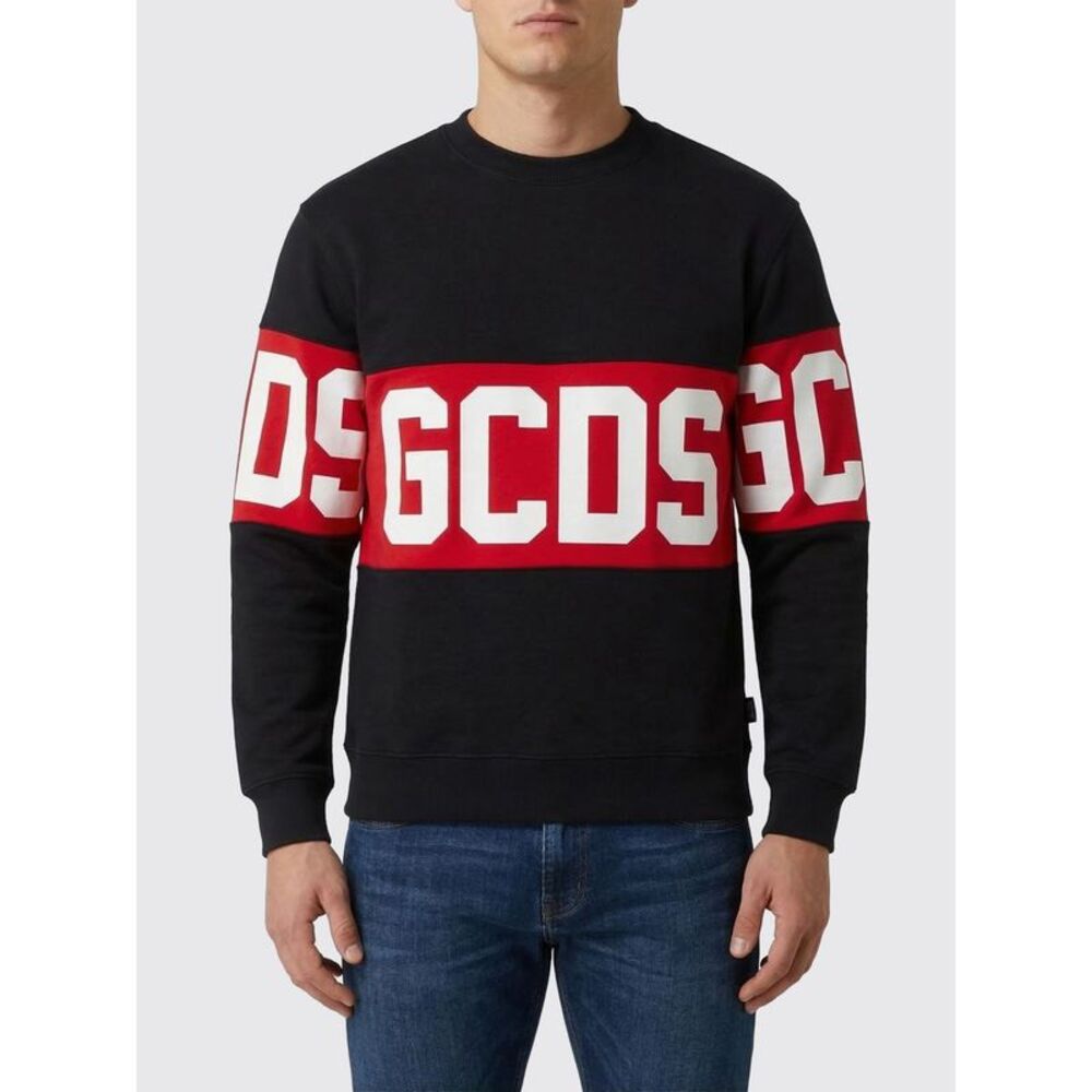Cotton Logo Crewneck Sweatshirt Gcds